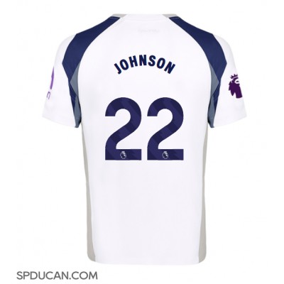 Muški Nogometni Dres Tottenham Hotspur Brennan Johnson #22 Domaci 2025-26 Kratak Rukav Muški Nogometni Dres Tottenham Hotspur Brennan Johnson #22 Domaci 2025-26 Kratak Rukav